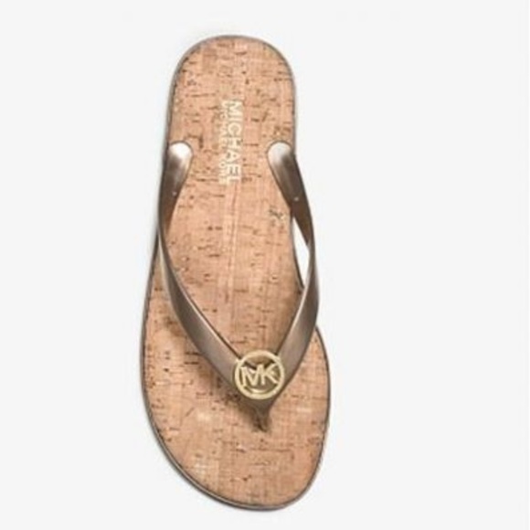 Michael Kors Shoes - NWOT Michael Kors Flip Flops